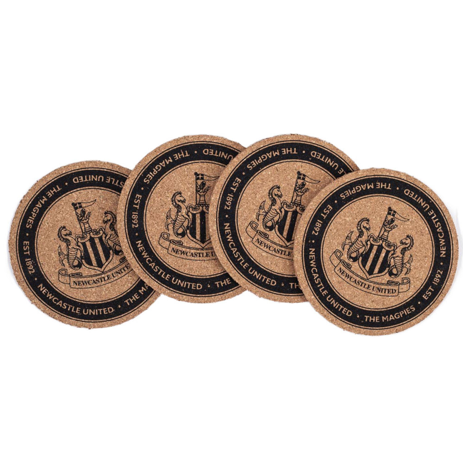 Image of Newcastle United FC Crest Coaster Set&hellip;