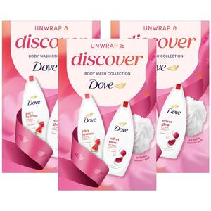 Dove Unwrap & Discover Body Wash Collection