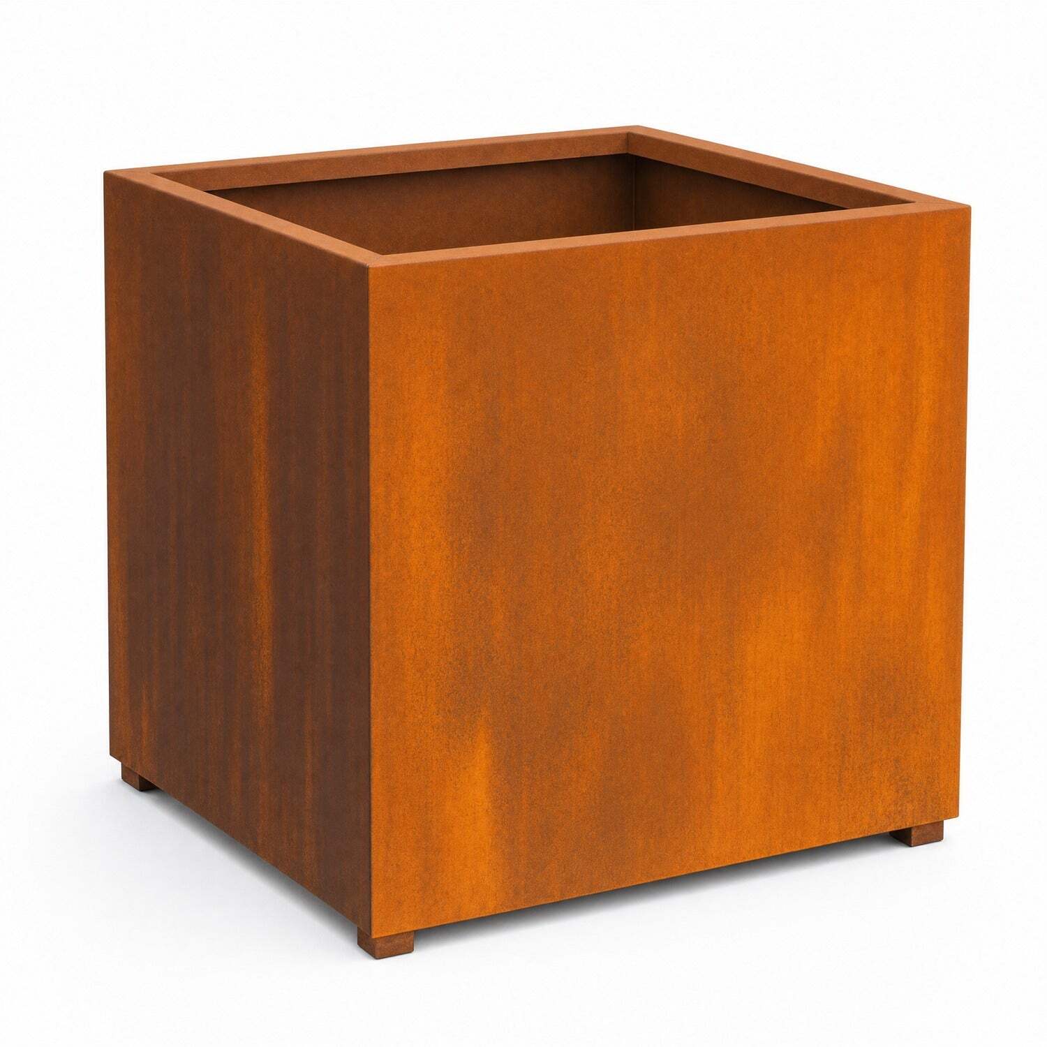 B&Q - Corten Steel Cube Planter (L) 60Cm X (H) 60Cm X (D) 60Cm With Liner - Image 2