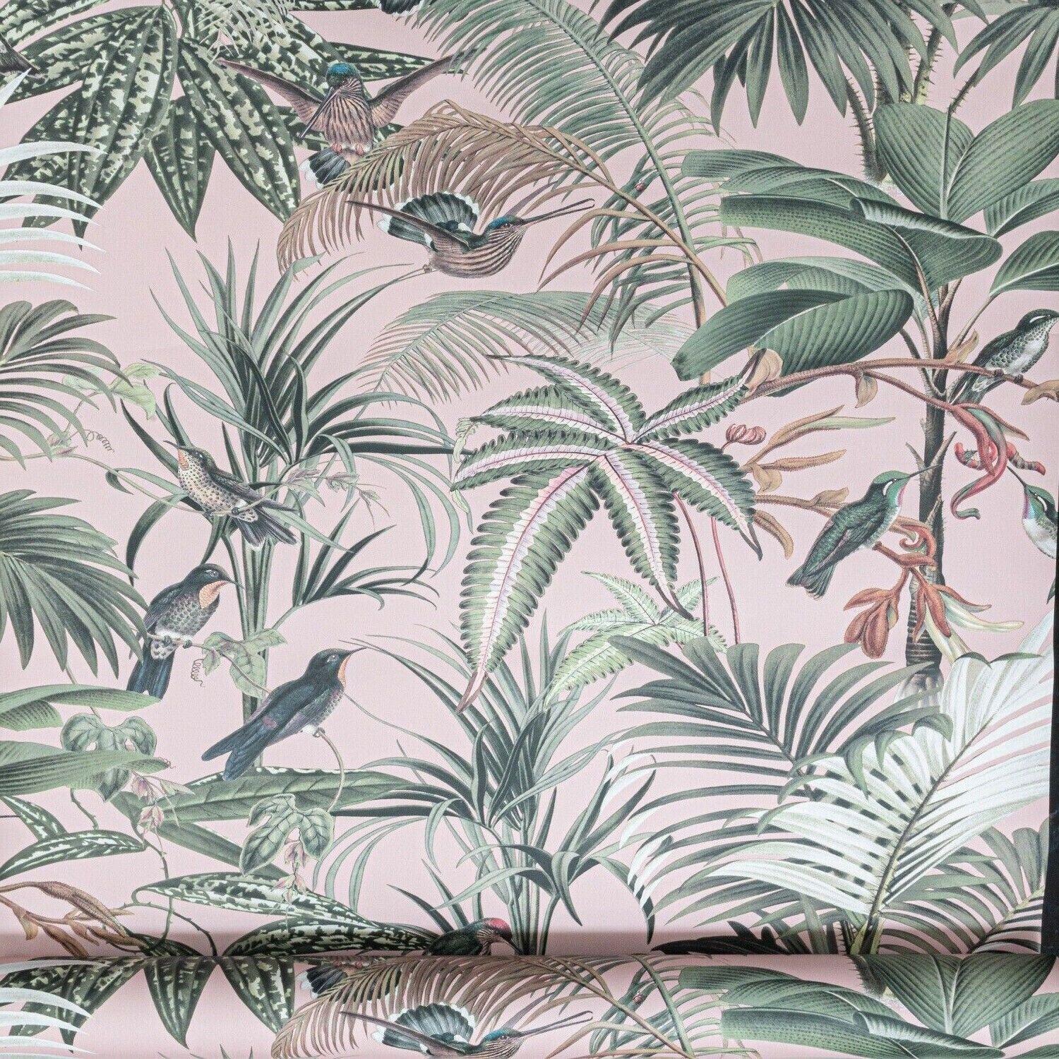 Grey Tropical Leaf Wallpaper Slightly Imperfect Textured Vinyl Thick Living Room - Image 3