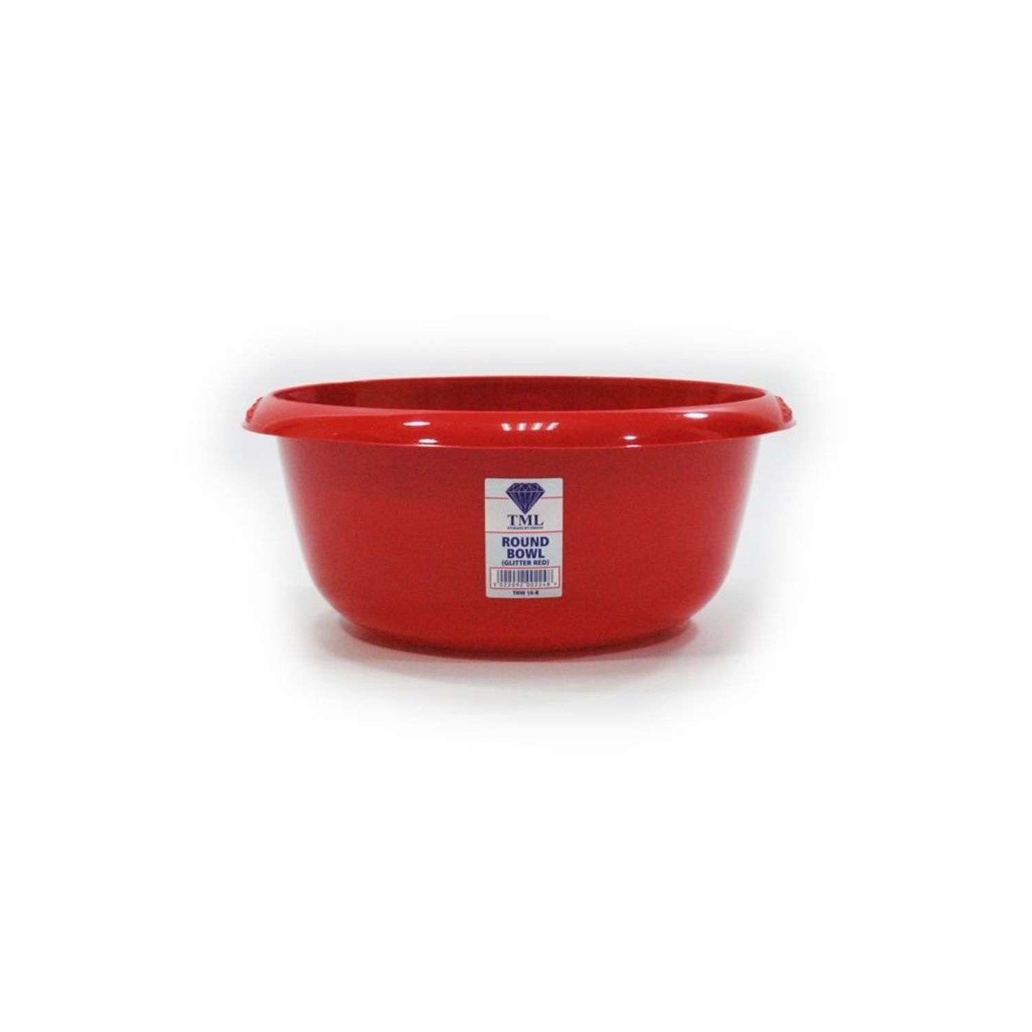 Image of TML Round Bowl - Red Glitter