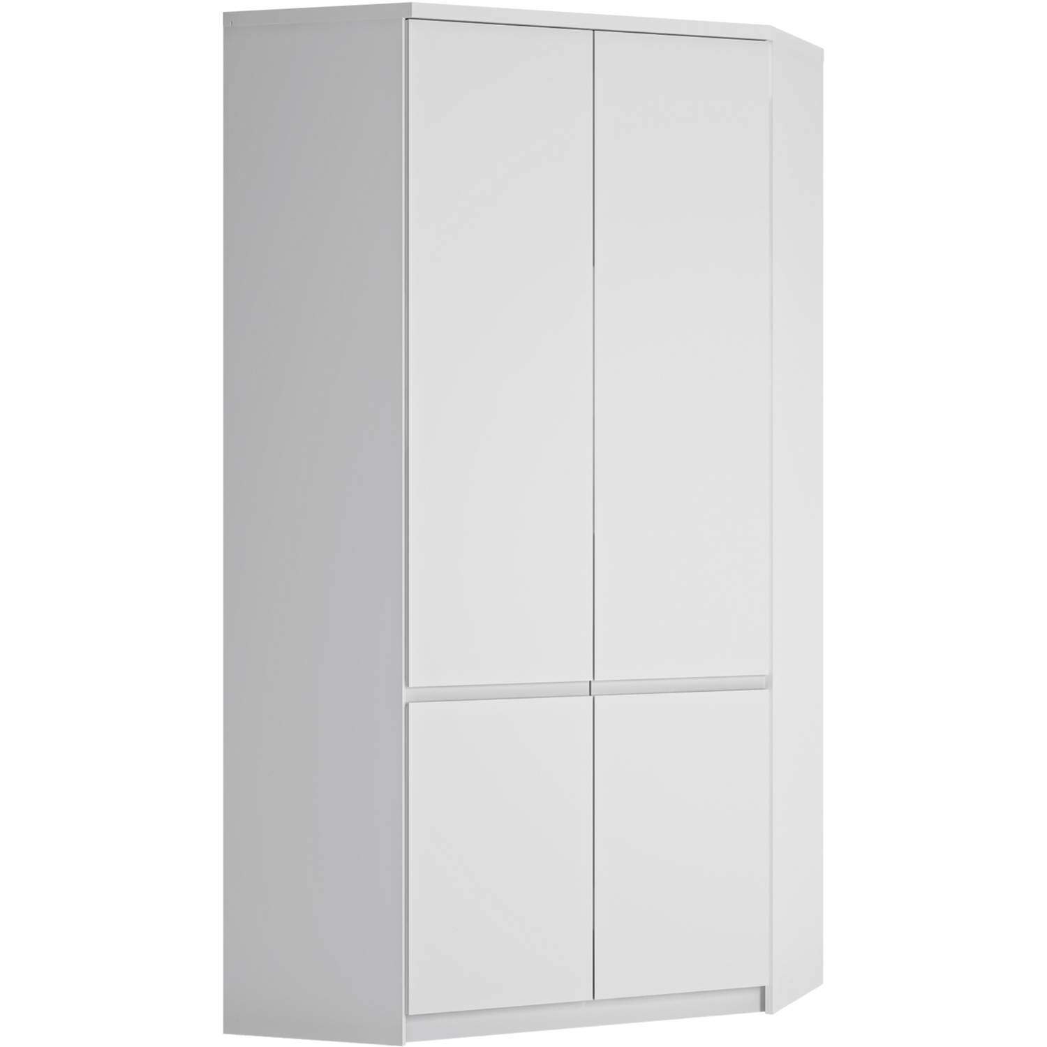 Furniture To Go Unisex White Fribo Corner Wardrobe Door In Alpine Size 2 - Image 3