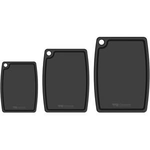 Rockingham Forge Greenworks Black Chopping Board Set
