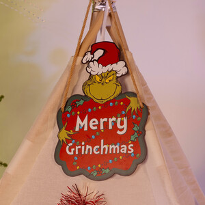 Merry Grinchmas Sign
