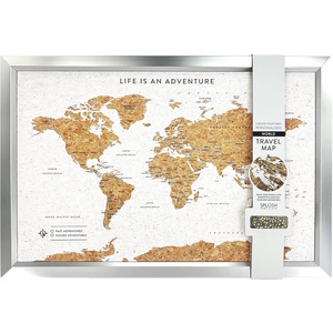 Splosh Travel Map World D