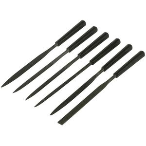 Stanley Hand Tools Needle File Set 6 Piece 150mm (6in)