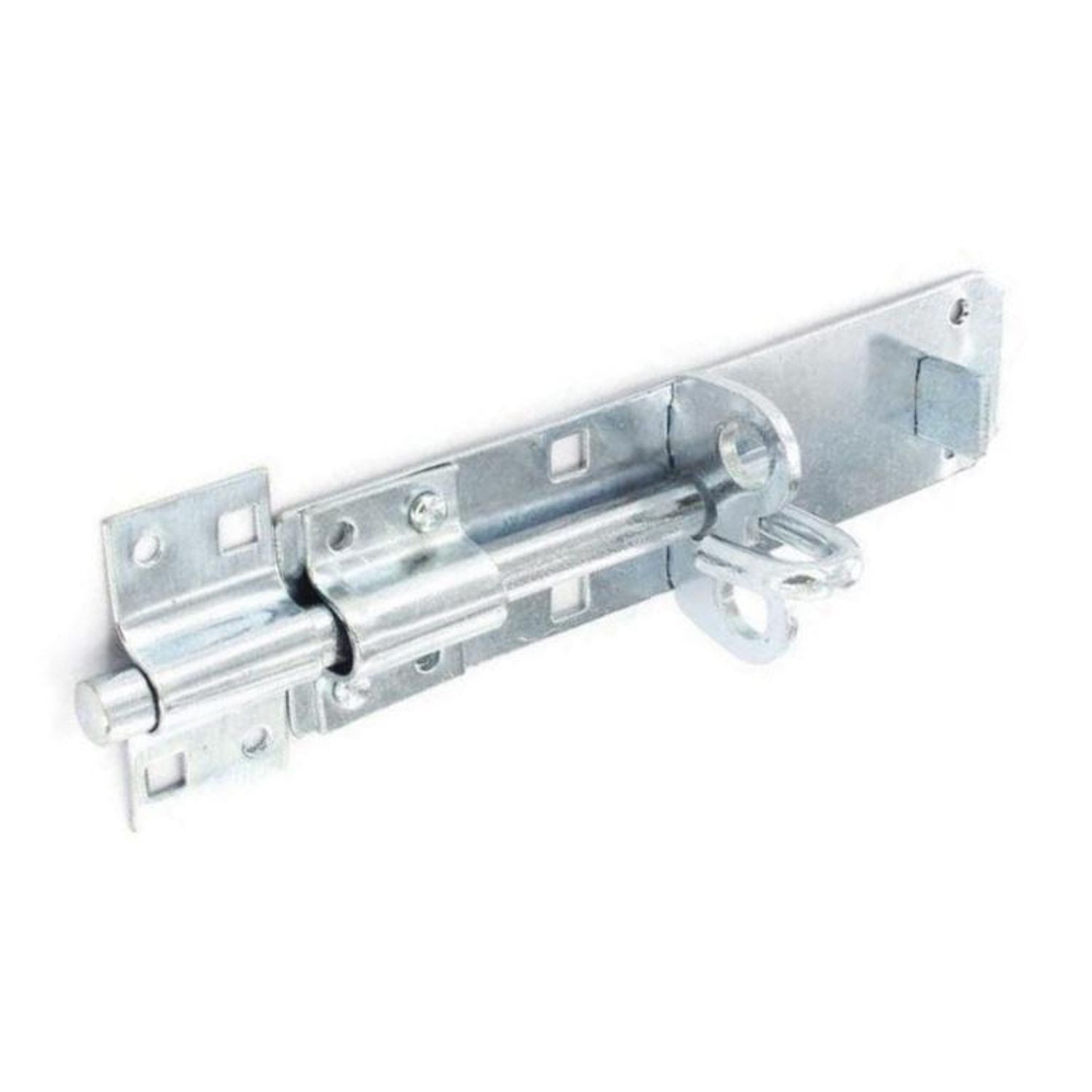 Securit Zinc Plated Padlock Bolt - Silver