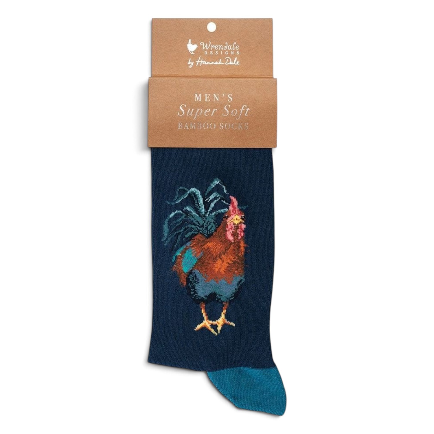 Wrendale Designs - Colours of the Rainbow' Cockerel Men's Socks - Image 5