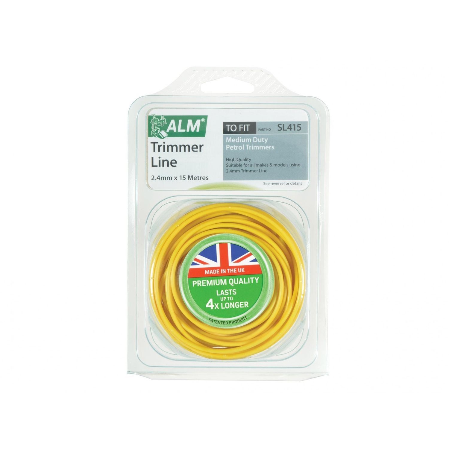 Alm Manufacturing Trimmer Line B - Yellow