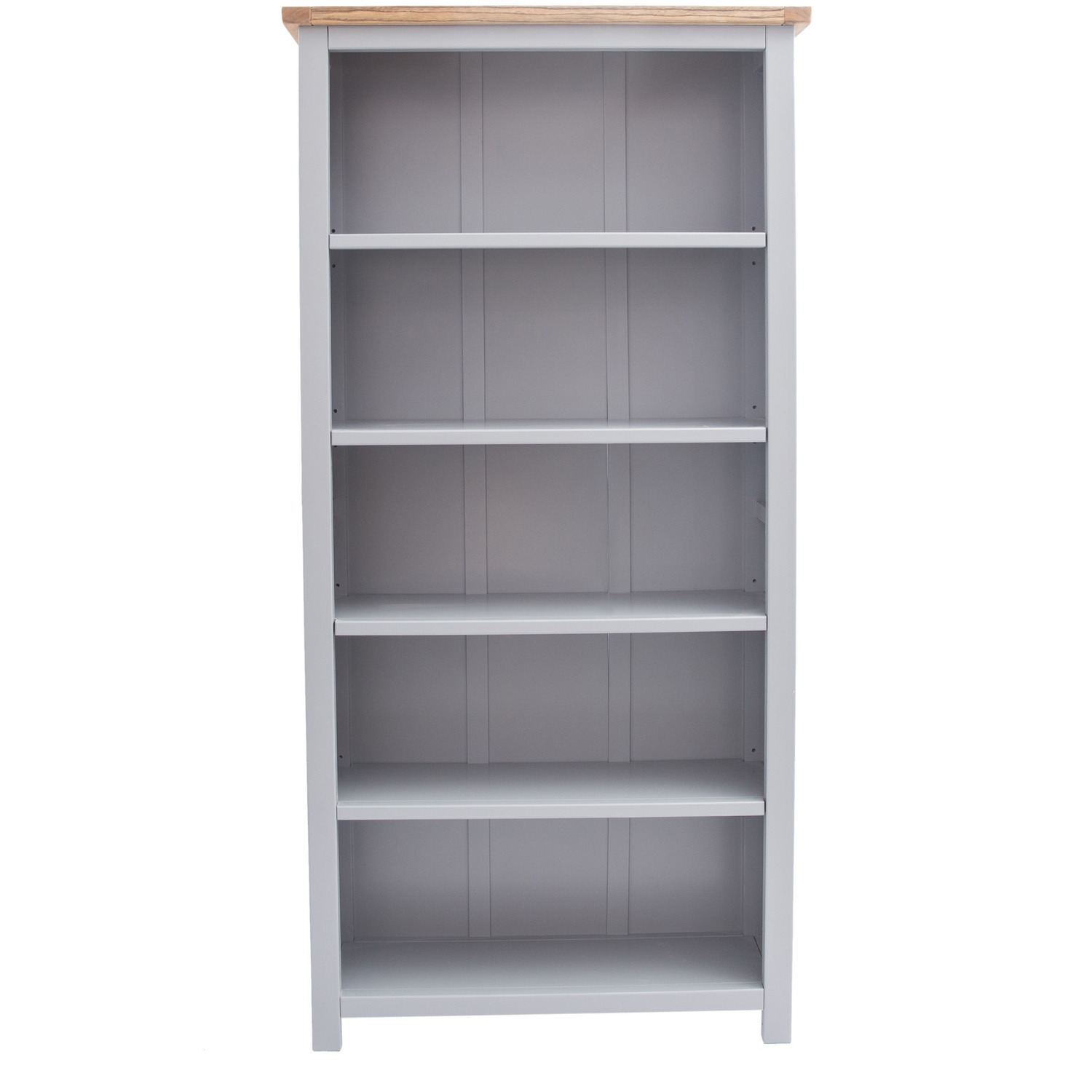 Cabinet Bits Grey Bookcase 180X90x30cm - Image 4