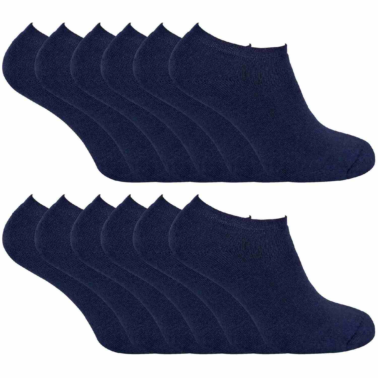 Mr Heron Sock Snob 12 Pairs Mens Thermal Low Cut Trainer Socks - Image 2