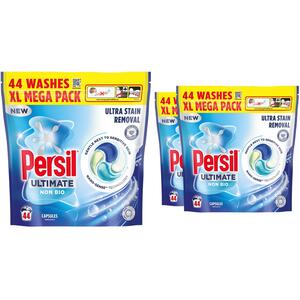 Persil Ultimate Non Bio Laundry Capsules Ultra Stain Removal 132 washes, 3 Pack