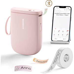 NIIMBOT D11_H 300dpi Bluetooth Label Printer with Label Roll B