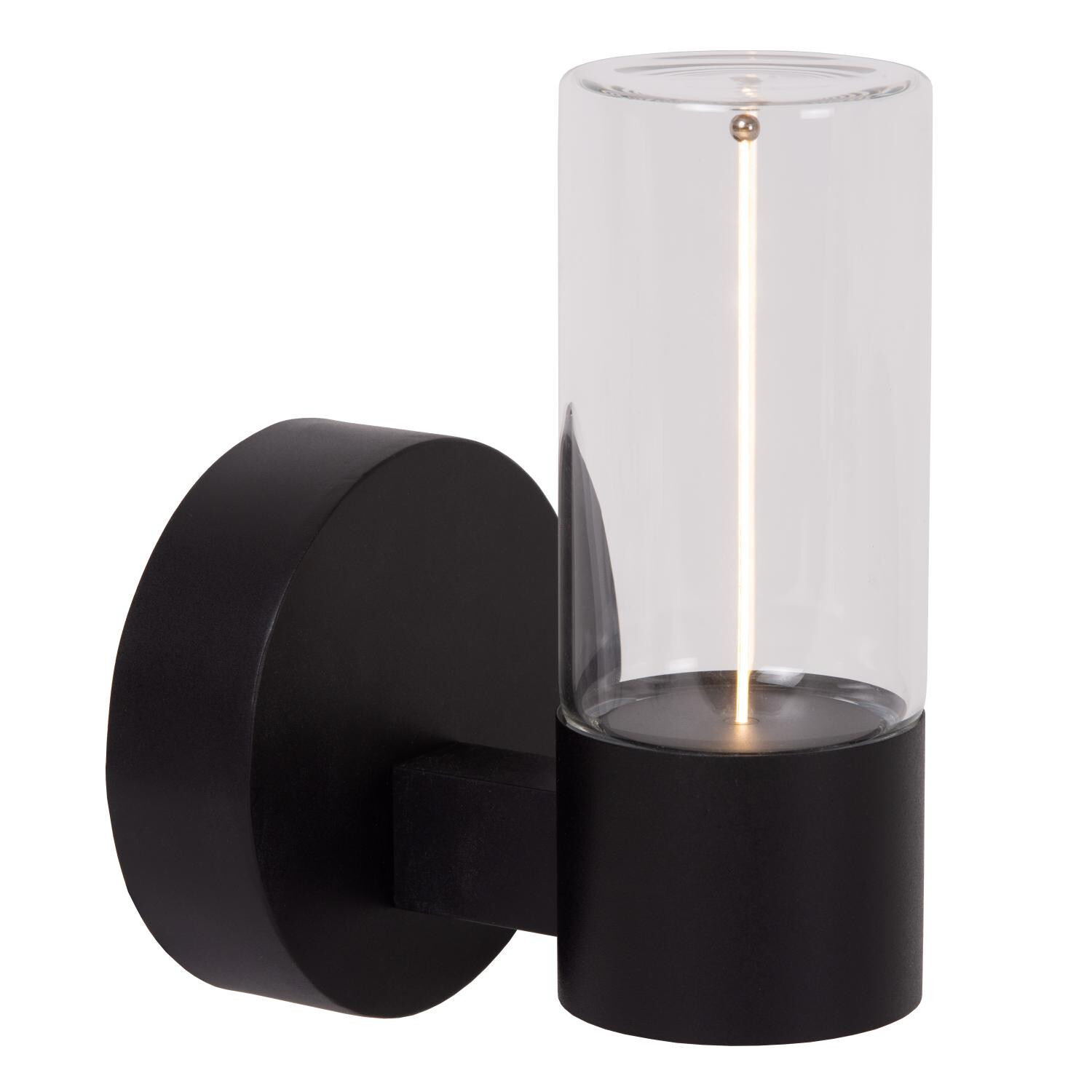 Lucide FILANI - Wall light Indoor/Outdoor - LED - 1x6,5W 2700K - IP54 - Black | Essential - Image 2