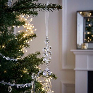 Hanging Crystal Droplet