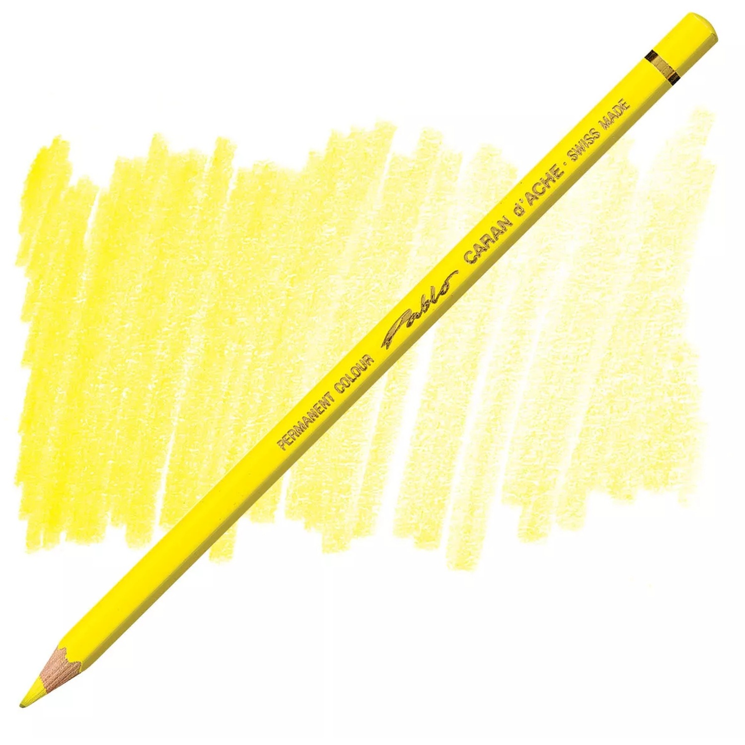 B&Q - Caran D'ache Pablo Canary Yellow Permanent Artist Colour PencilJaune Canari 250 - Image 2