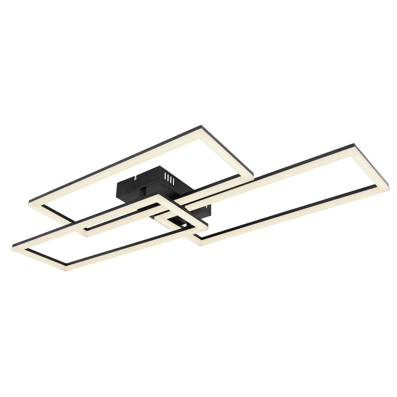 Netlighting Unisex Black Tiny Semi Ceiling Light 3X Led Dimmable 3000-6500K Remote Size 2 - Image 2