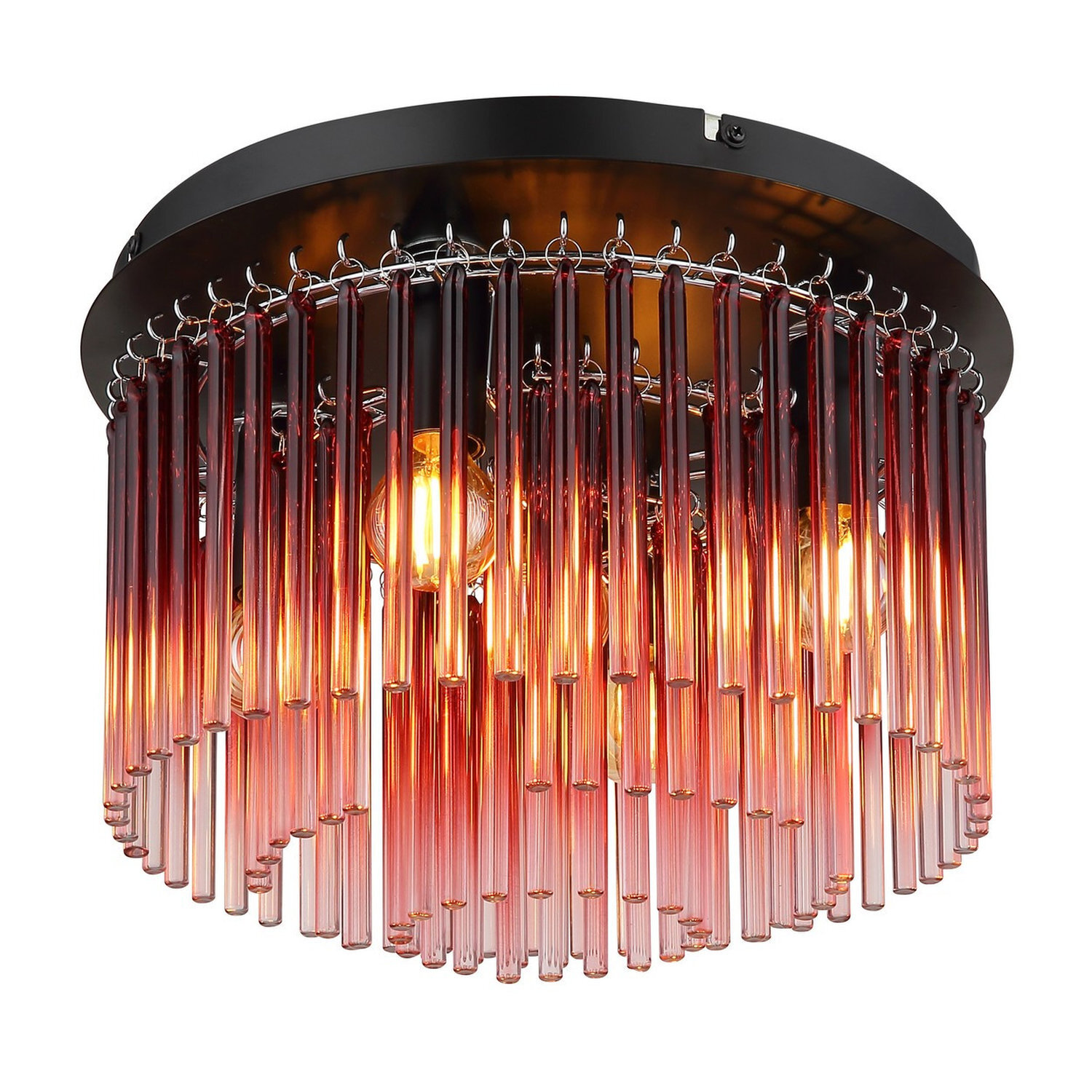 Globo Lighting Gorley Ceiling Light Black
