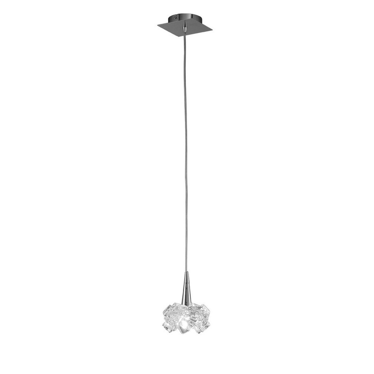 Artic Pendant 1 Light G9 Small Polished Chrome Mantra - Image 2