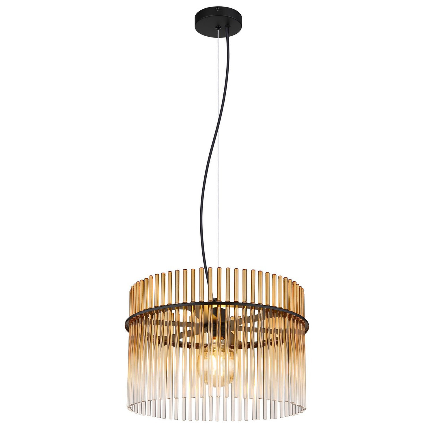 Globo Lighting Gorley Pendant Light Black