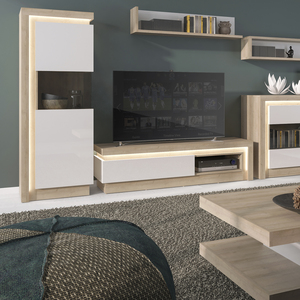 Jonas & James Lelia One Drawer TV Cabinet With Open Shelf