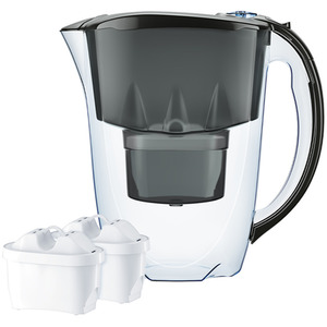 Black AQUAPHOR Amethyst Jug with 3 Maxfor plus Filters shot 1246843