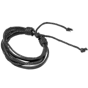 Genuine Leather Pull to Tie Bracelet
