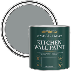 Rust-Oleum  Kitchen Wall Paint Matt  - Mid-Anthracite 2.5L