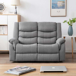 Seattle Electric Fabric Recliner 2 Seater Sofa