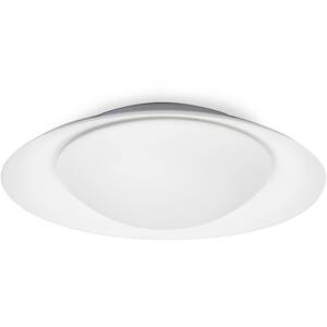 Side LED Indoor Medium Flush Wall Light White