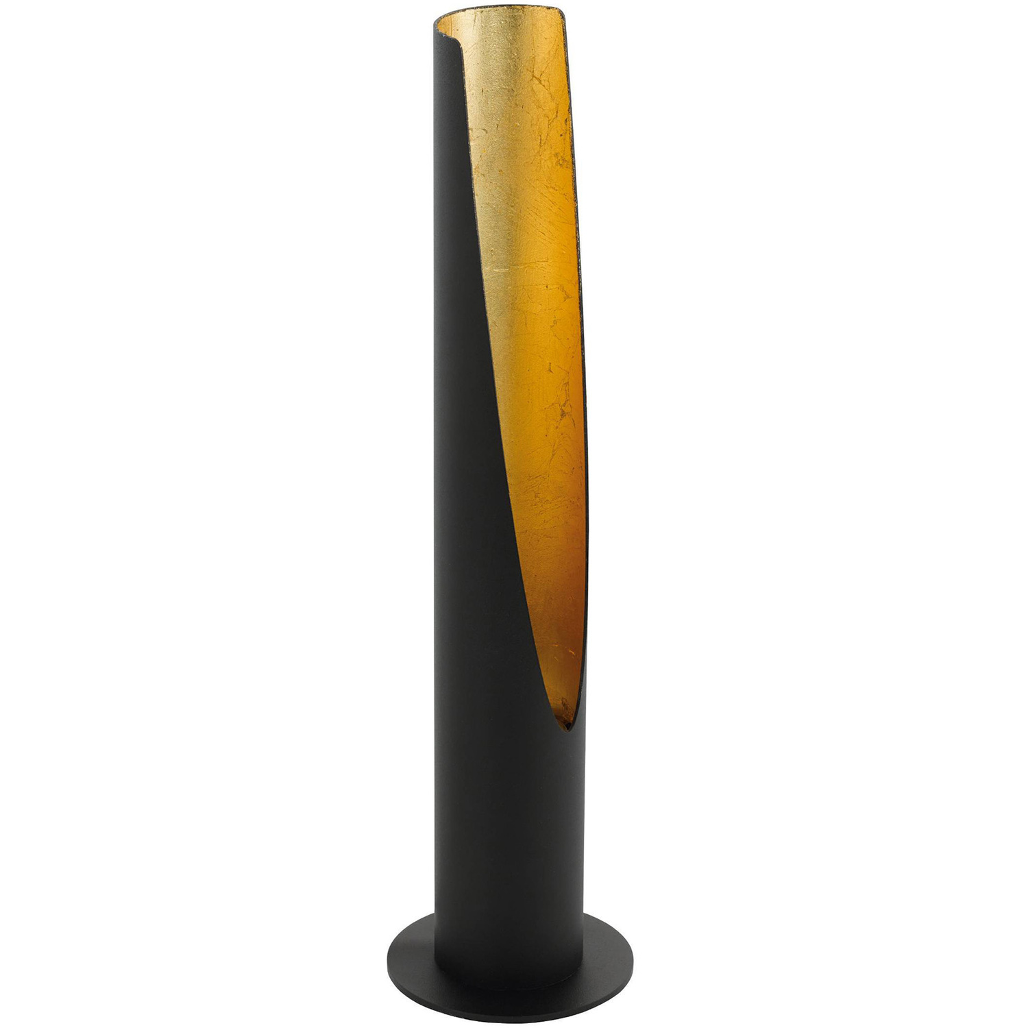 EGLO BARBOTTO Black Steel and Gold Table Lamp - Black