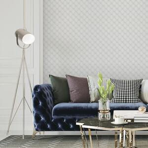 Fabric Touch Geometric Wallpaper