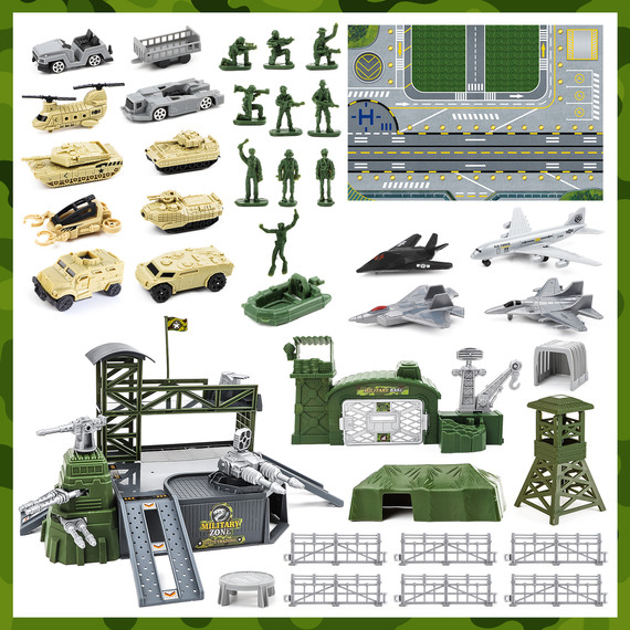 Army Base Vehicle Playset
