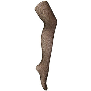 1 Pack Ladies Fishnet Tights with Glitter Effect