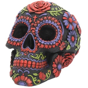 Sugar Blooms Skull Ornament
