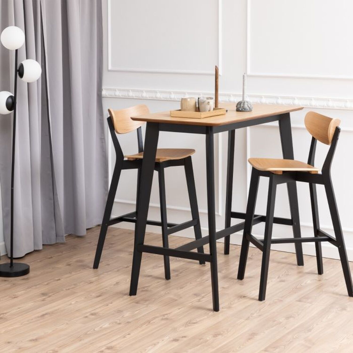 Roxby Bar Stool Set Of 2 - Brown