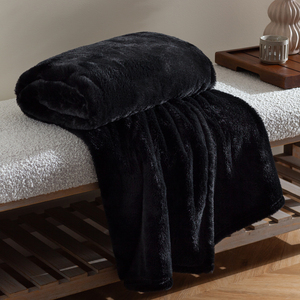 Kallu Double-Sided Faux-Fur Throw
