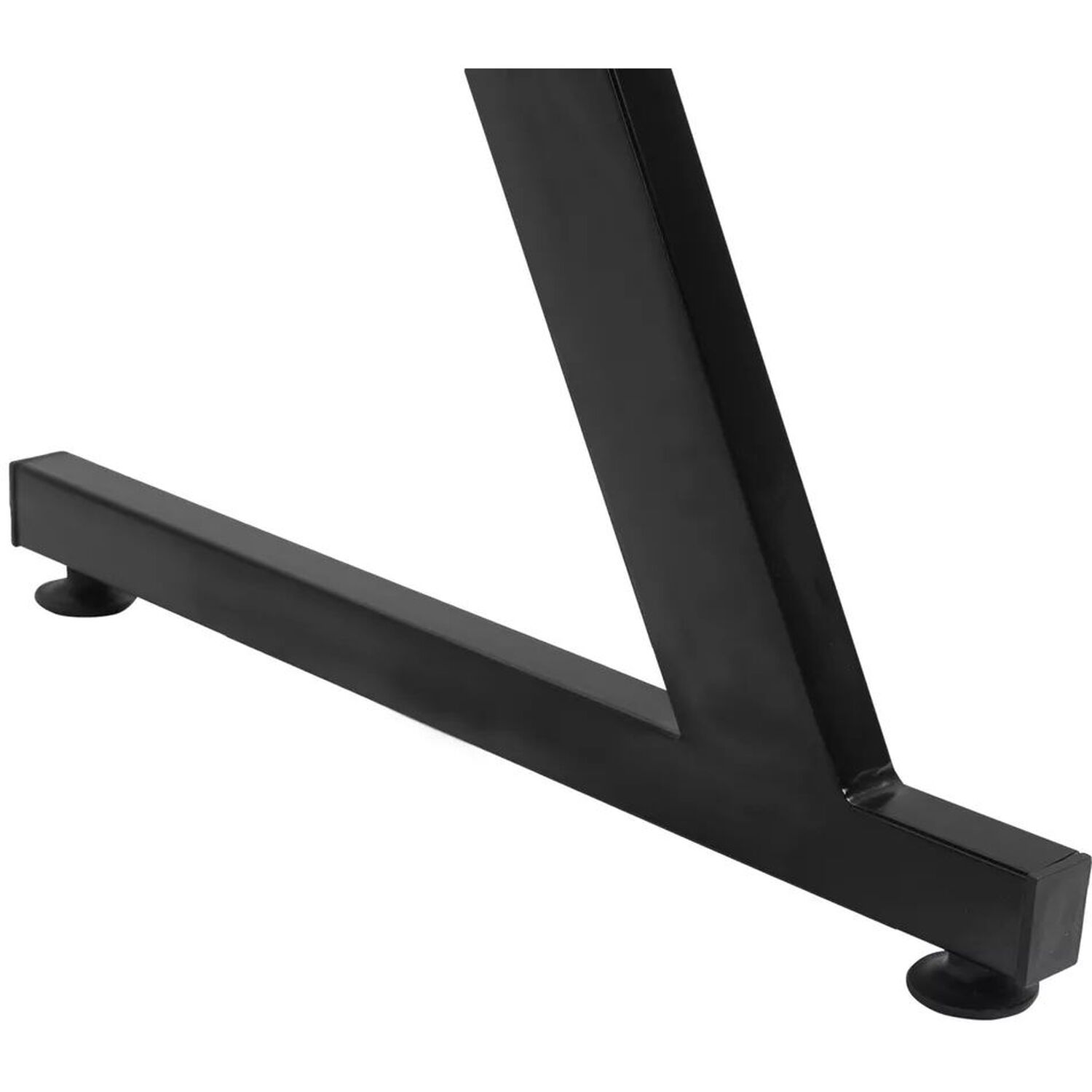 Textured Black Gaming Desk - Black