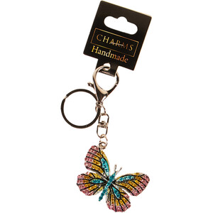 Butterfly Animal Keyring