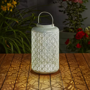 Garden Solar Moroccan Lantern