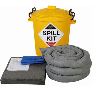 64.5L General Purpose Spill Kit in Plastic Drum