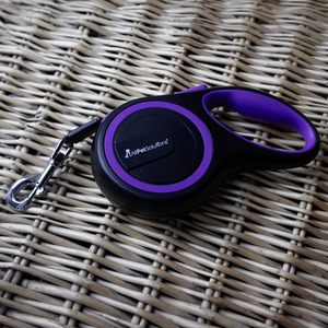 AllRetractable Dog Lead - Purple