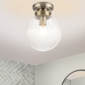 COSYLYTE Finley Bathroom Glass Ceiling Light