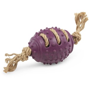 Petface Planet Nobbly Rugby Ball