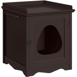 Espresso / 48cm Yaheetech Indoor Pet House Litter Box  shot 10006151