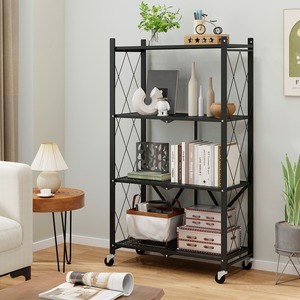 4-Tier Foldable Storage Shelf