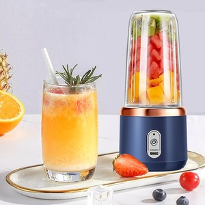Blue 6 Blade Portable Blender Dual Cups 13 4oz shot 10272376
