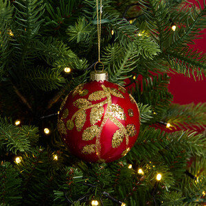 Glitter Detailed Bauble