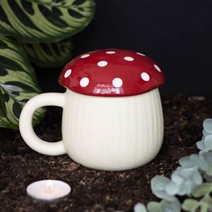 Mushroom Delight Whimsical Mug 380Ml