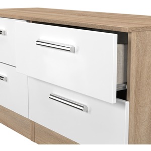 Contrast Ready Assembled 4 Drawer Bed Box